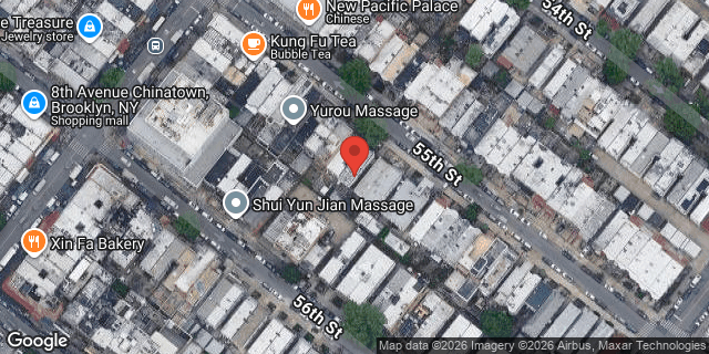 Aerial map of 834 55 STREET, Brooklyn