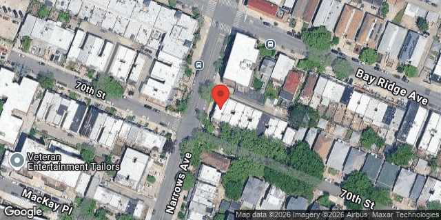 Aerial map of 49 70 STREET, Brooklyn