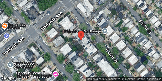 Aerial map of 920 EAST 86 STREET, Brooklyn