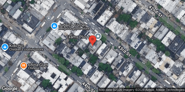 Aerial map of 1322 43 STREET, Brooklyn
