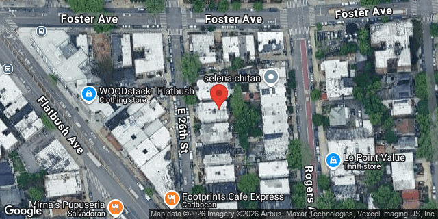 Aerial map of 519 EAST 26 STREET, Brooklyn