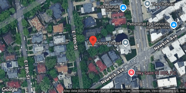 Aerial map of 535 EAST 19 STREET, Brooklyn