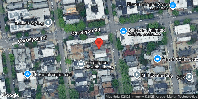 Aerial map of 576 EAST 4 STREET, Brooklyn