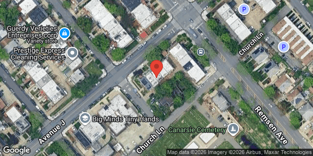 Aerial map of 8910 AVENUE J, Brooklyn