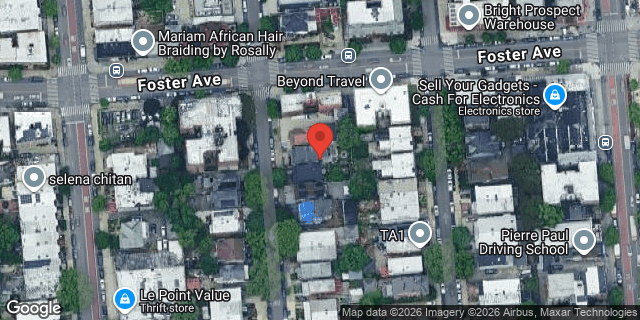 Aerial map of 513 EAST 28 STREET, Brooklyn