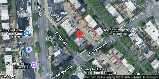 Aerial map of 525 EAST 78 STREET, Brooklyn
