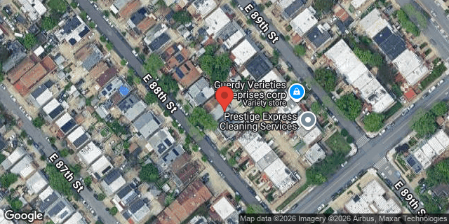 Aerial map of 949 EAST 88 STREET, Brooklyn