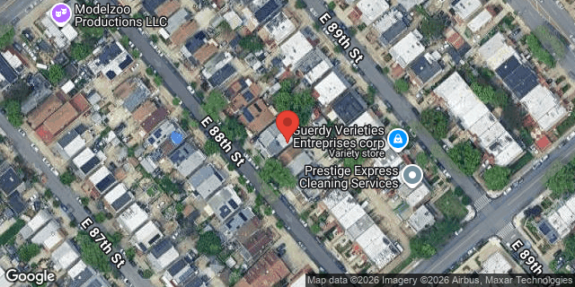 Aerial map of 945 EAST 88 STREET, Brooklyn