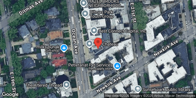 Aerial map of 991 OCEAN AVENUE, Brooklyn