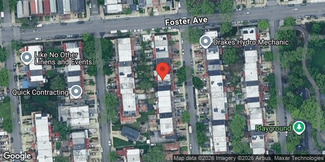 Aerial map of 750 EAST 39 STREET, Brooklyn