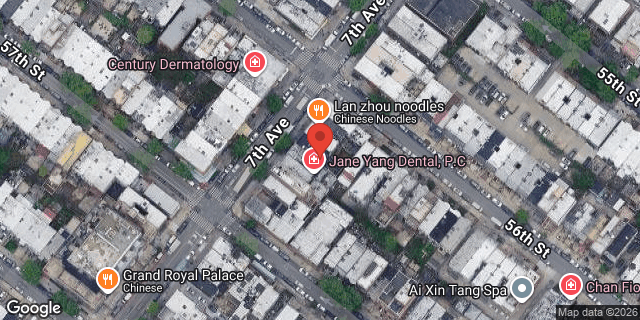 Aerial map of 5609 7 AVENUE, Brooklyn