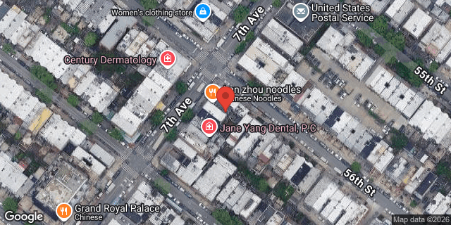Aerial map of 5603 7 AVENUE, Brooklyn