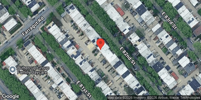 Aerial map of 632 EAST 82 STREET, Brooklyn