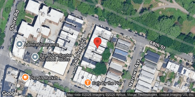 Aerial map of 6811 OWLS HEAD COURT, Brooklyn