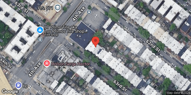 Aerial map of 415 63 STREET, Brooklyn