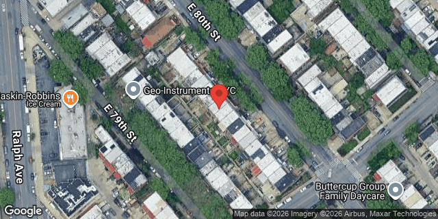 Aerial map of 572 EAST 80 STREET, Brooklyn