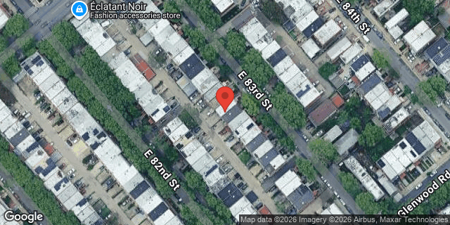 Aerial map of 646 EAST 83 STREET, Brooklyn