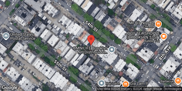 Aerial map of 750 54 STREET, Brooklyn