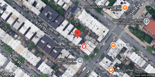 Aerial map of 469 61 STREET, Brooklyn
