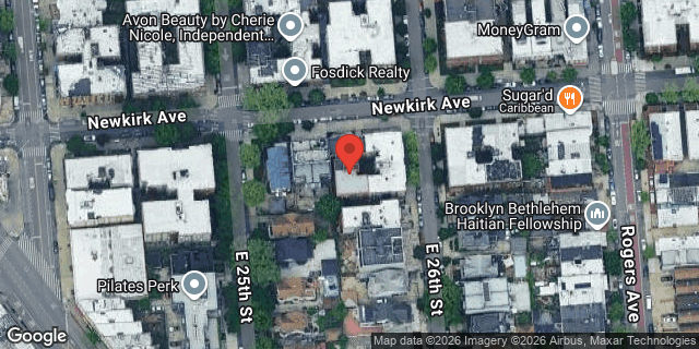 Aerial map of 2516 NEWKIRK AVENUE, Brooklyn