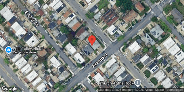 Aerial map of 9117 AVENUE J, Brooklyn