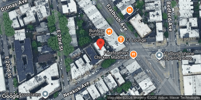 Aerial map of 2323 NEWKIRK AVENUE, Brooklyn