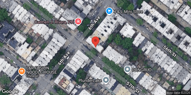 Aerial map of 5623 6 AVENUE, Brooklyn