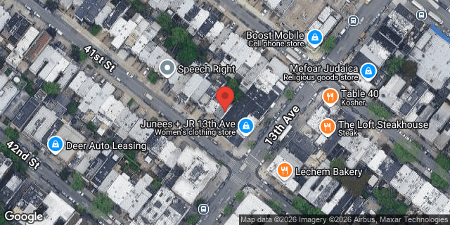 Aerial map of 1275 41 STREET, Brooklyn