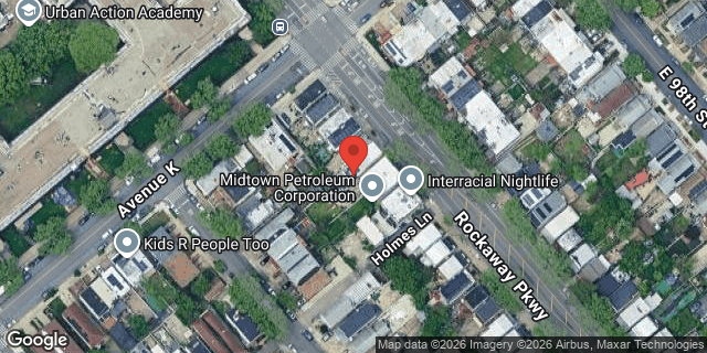 Aerial map of 1692 ROCKAWAY PARKWAY, Brooklyn