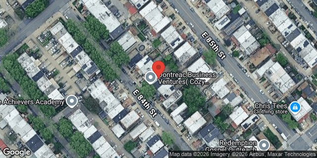 Aerial map of 639 EAST 84 STREET, Brooklyn
