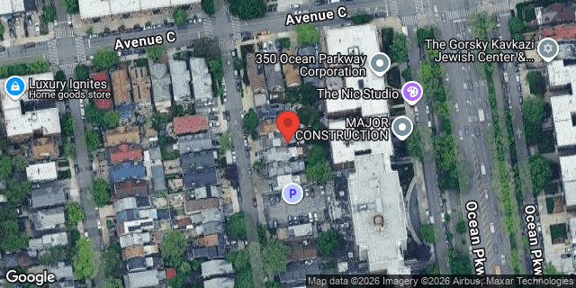 Aerial map of 505 EAST 5 STREET, Brooklyn