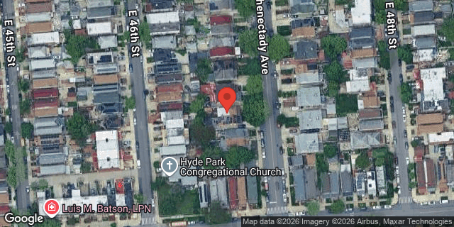 Aerial map of 1330 SCHENECTADY AVENUE, Brooklyn