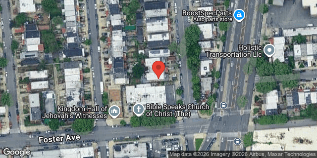 Aerial map of 780 EAST 53 STREET, Brooklyn