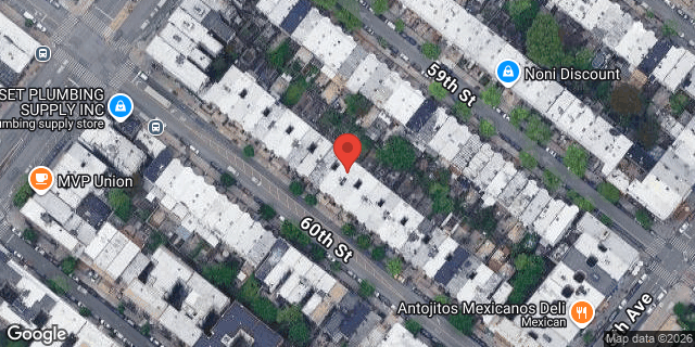 Aerial map of 437 60 STREET, Brooklyn