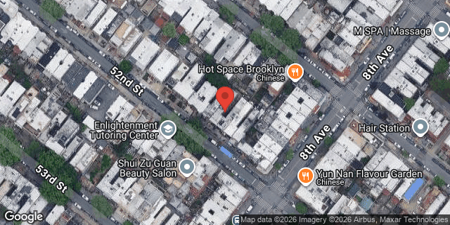 Aerial map of 765 52 STREET, Brooklyn