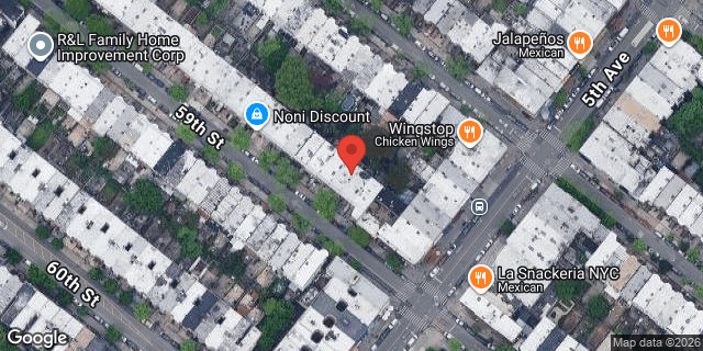 Aerial map of 465 59 STREET, Brooklyn