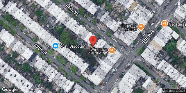 Aerial map of 466 58 STREET, Brooklyn