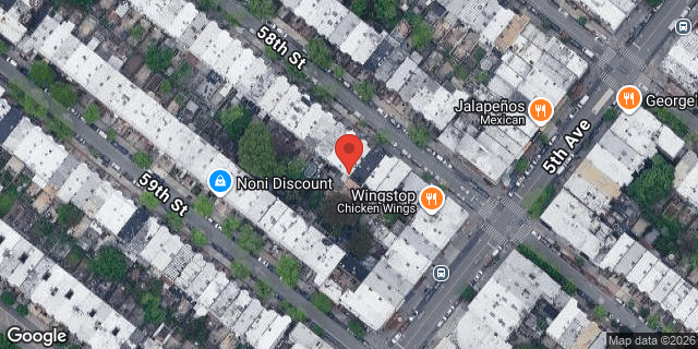 Aerial map of 464 58 STREET, Brooklyn