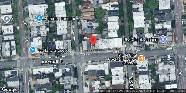 Aerial map of 2805 AVENUE D, Brooklyn