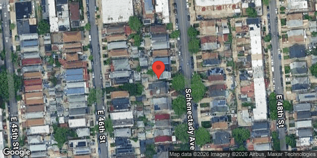 Aerial map of 1290 SCHENECTADY AVENUE, Brooklyn
