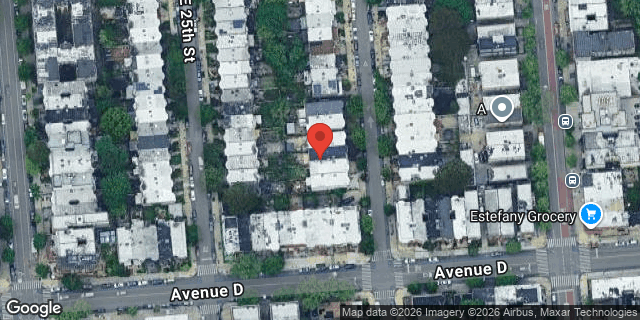 Aerial map of 374 EAST 26 STREET, Brooklyn