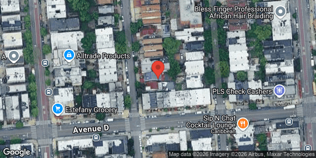 Aerial map of 379 EAST 28 STREET, Brooklyn