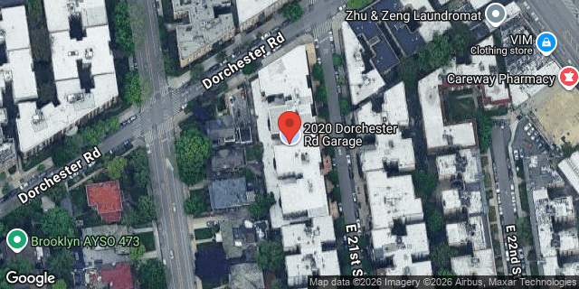 Aerial map of 520 EAST 21 STREET, Brooklyn