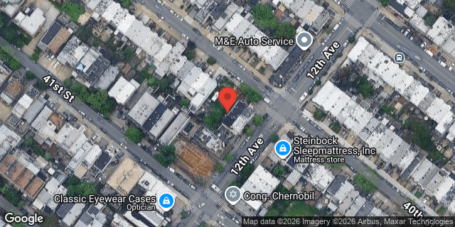 Aerial map of 1164 40 STREET, Brooklyn