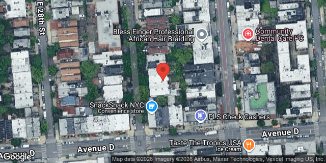 Aerial map of 373 EAST 29 STREET, Brooklyn