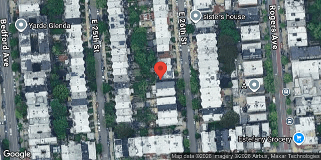 Aerial map of 362 EAST 26 STREET, Brooklyn