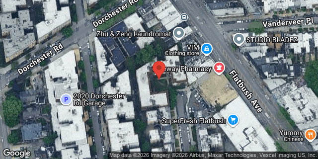 Aerial map of 426 EAST 22 STREET, Brooklyn