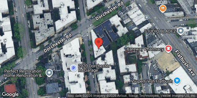 Aerial map of 501 EAST 21 STREET, Brooklyn