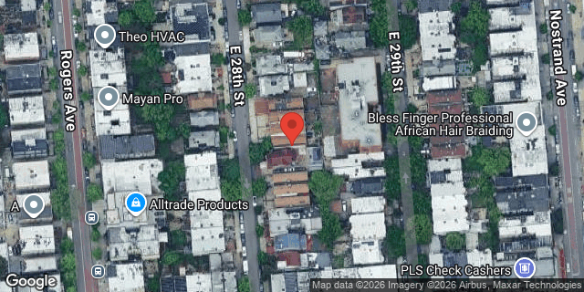 Aerial map of 359 EAST 28 STREET, Brooklyn