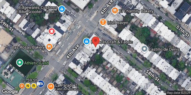 Aerial map of 5805 4 AVENUE, Brooklyn